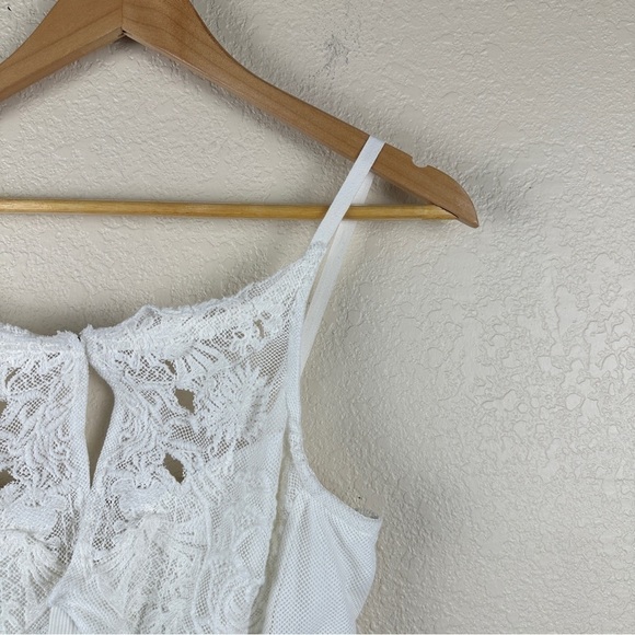 Free People Have My Heart Cropped White Top‎ Size Medium Women - Picture 4 of 14